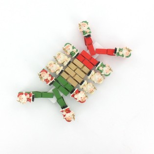12 PINCES &Agrave; LINGE P&Egrave;RE NO&Euml;L (12 pcs.)