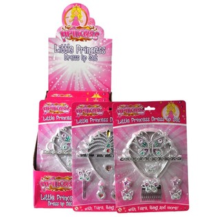 Set de Tiare de Princesse sur Carte (24 pi&egrave;ces)