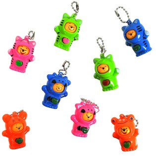 PORTE-CL&Eacute;S OURS AVEC VISAGES TOURNANTS (100 pcs)