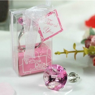 Alliance Cadeau de Mariage en Bo&icirc;te Cadeau (6 pcs)
