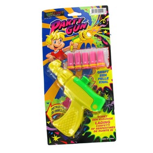 Pistolet &agrave; confettis de f&ecirc;te (12 pcs)