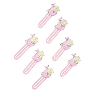 PETIT MARQUE-PAGE B&Eacute;B&Eacute; - ROSE (12 pcs)