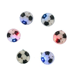 BADGE DE FOOTBALL LUMINEUX &Agrave; LED (25 pcs)