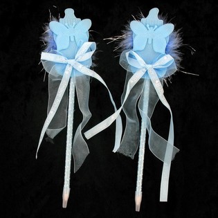 Stylo de Naissance Bleu (12 pi&egrave;ces)