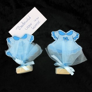 PORTE-PHOTO CLIP - B&Eacute;B&Eacute; BLEU (12 pcs)
