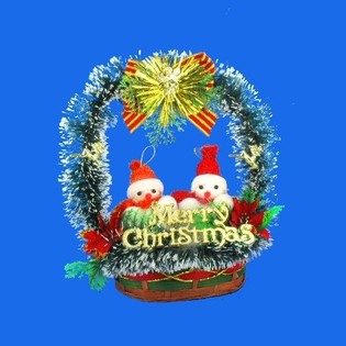 Panier de D&eacute;coration de No&euml;l (3 pcs)