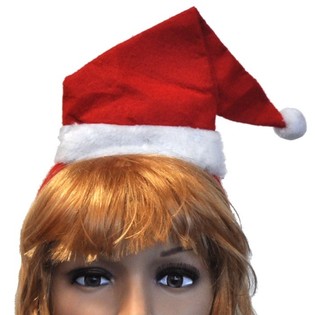 Serre-t&ecirc;te Bonnet de P&egrave;re No&euml;l (12 pcs)