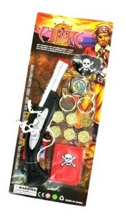 Panoplie de Pirate sur Carte - Mod&egrave;le 2 (2 pcs)