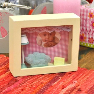 CADRE PHOTO 3D EN BOIS CHAMBRE D'ENFANT - MOD&Egrave;LE 2 (6 pcs)