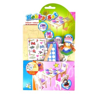 Kit de Loisirs Cr&eacute;atifs Puzzle 3D en Bois (24 pcs)