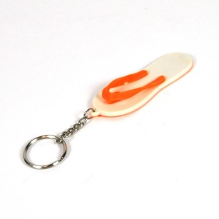 PORTE-CL&Eacute;S TONGS ORANGE (100 pcs)