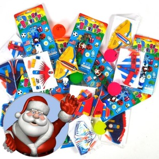 M&Eacute;GA MIX D'ARTICLES POUR POCHETTE SURPRISE DE NO&Euml;L (200 pi&egrave;ces)
