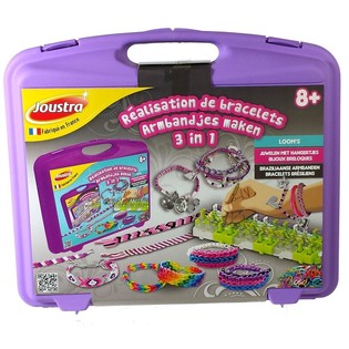 JOUSTRA COFFRET CR&Eacute;ATION DE BRACELETS 3 EN 1 (2 pcs)