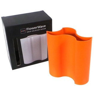 D-ZN - Vase &agrave; Fleurs Flowerwave - Orange (1 pc.)