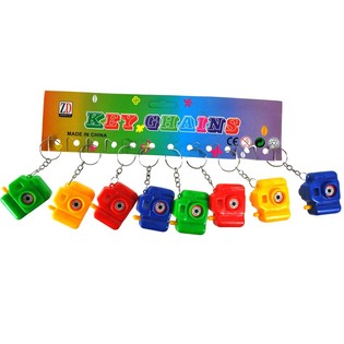 PORTE-CL&Eacute;S APPAREIL PHOTO DIAPOSITIVE (12 pcs)