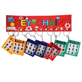 Porte-cl&eacute;s Puzzle &agrave; Glissi&egrave;re (12 pcs)