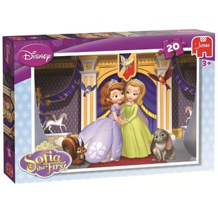 PUZZLE JUMBO DISNEY SOFIA LA PRINCESSE AU CH&Acirc;TEAU 20 PI&Egrave;CES (4 pcs)