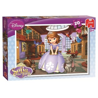 JUMBO DISNEY PUZZLE SOFIA LA PRINCESSE &Agrave; LA BIBLIOTH&Egrave;QUE 20 PI&Egrave;CES (5 pces)