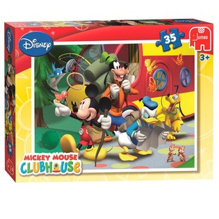 Puzzle Jumbo Disney Mickey Mouse Clubhouse en Voyage 35 Pi&egrave;ces (3 pcs)