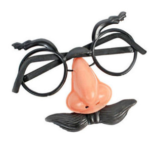 LUNETTES DE F&Ecirc;TE AVEC NEZ & MOUSTACHE (48 pcs)