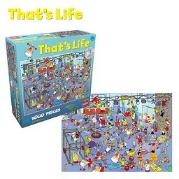 Puzzle That&rsquo;s Life - The Gym, 1000 pi&egrave;ces (1 pce)