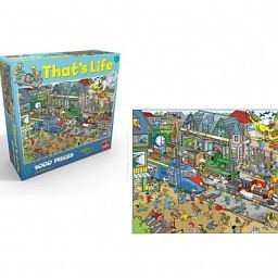 Puzzle That&rsquo;s Life - Gare, 1000 pi&egrave;ces (1 pce)