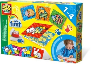 SES My First - Mes premi&egrave;res cartes de peinture au doigt (1 pce)