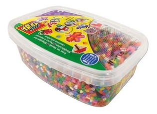 Perles &agrave; repasser SES Mix de base, contenu : 7000 pi&egrave;ces (1 pce)