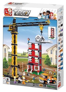 Grue &agrave; Tour Sluban M38-B0555 de Construction (1 pc)