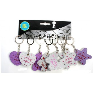 PORTE-CL&Eacute;S AVEC BLOC-NOTES (12 pcs)