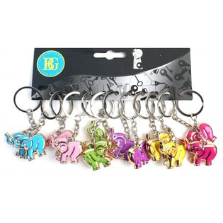 PORTE-CL&Eacute;S &Eacute;L&Eacute;PHANTS (12 pcs)