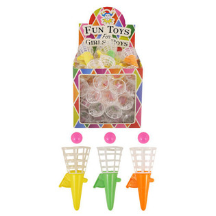 JEU CLICK N CATCH, 12 cm en Pr&eacute;sentoir (48 pcs)