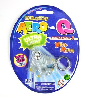 Porte-cl&eacute;s Avion avec Lumi&egrave;re (12 pcs)