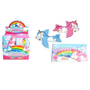 GRANDS AVIONS LICORNE EN MOUSSE EN PR&Eacute;SENTOIR (48 pcs)
