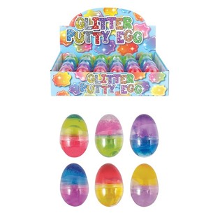 &OElig;UF DE P&Acirc;TE PAILLET&Eacute;E EN PR&Eacute;SENTOIR (24 pcs)