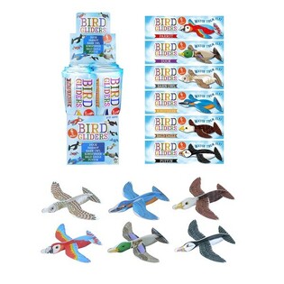 Avions en Mousse Oiseaux en Pr&eacute;sentoir (48 pcs.)