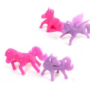 Licornes en Plastique pour P&ecirc;che &agrave; la Ligne / Cadeaux (48 pcs)