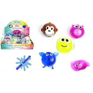 BALLES SPLASH ANIMAUX EN PR&Eacute;SENTOIR (12 pi&egrave;ces)