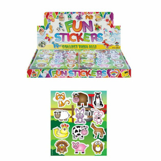 STICKERS FUN &ndash; MOD&Egrave;LE : FERME (120 pcs)