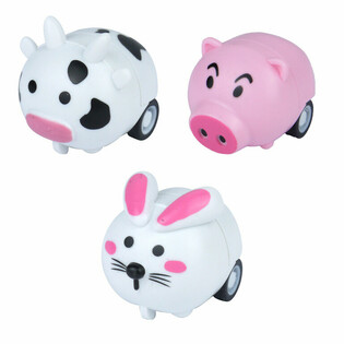 Animaux de Ferme &agrave; Friction en Pr&eacute;sentoir (48 pcs.)