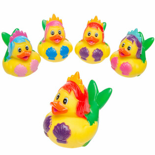 MIX CANARDS DE BAIN SIR&Egrave;NE - 5x5 cm (4 pcs)