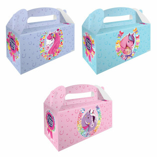 BO&Icirc;TE REPAS &ndash; PONEY &ndash; 22.5 x 9.5 x 18 Cm (12 pcs)