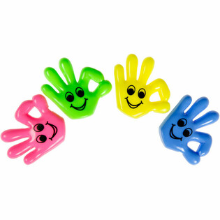 Sifflet en forme de main OK (12 pi&egrave;ces)