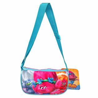 TROLLS - Sac bandouli&egrave;re pour enfants avec longue sangle (12 pcs.)