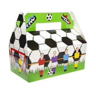 Bo&icirc;tes Menu Football - 22.5 x 12 x 9.5 cm (24 pi&egrave;ces)