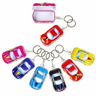 Porte-cl&eacute;s Bo&icirc;te de Rangement Voiture en M&eacute;tal (48 pi&egrave;ces)