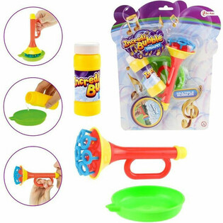 Trompette &agrave; Bulles de Savon sur Carte (12 pcs)