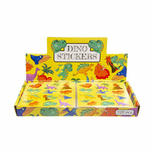 AUTOCOLLANTS FUN STICKERS &ndash; MOD&Egrave;LE : DINOSAURE (120 pcs)