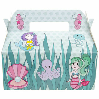 Bo&icirc;te Menu Enfant Sir&egrave;ne - 22,5 x 12 x 9,5 cm (24 pi&egrave;ces)