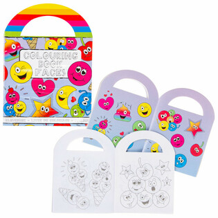 Petits coloriages Smiley avec autocollants (48 pi&egrave;ces)